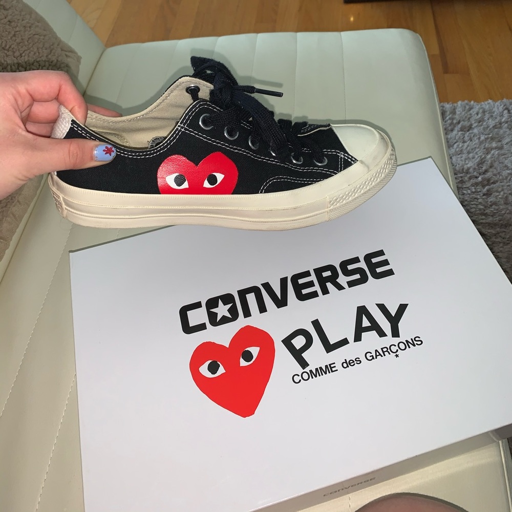Comme de Garçons x converse shoes